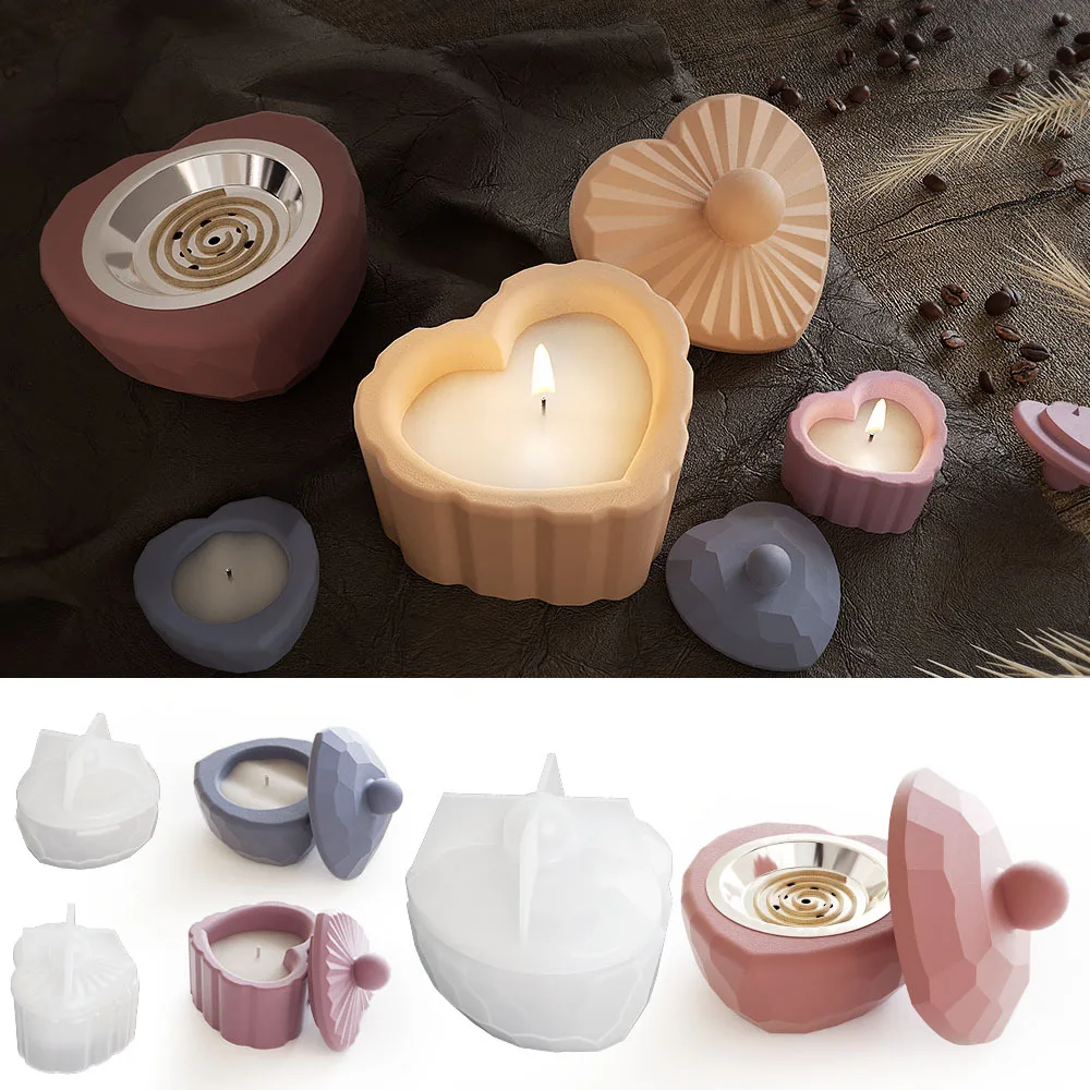 Candle Quotes - Strip Love Shape Candlestick Molds Candle
