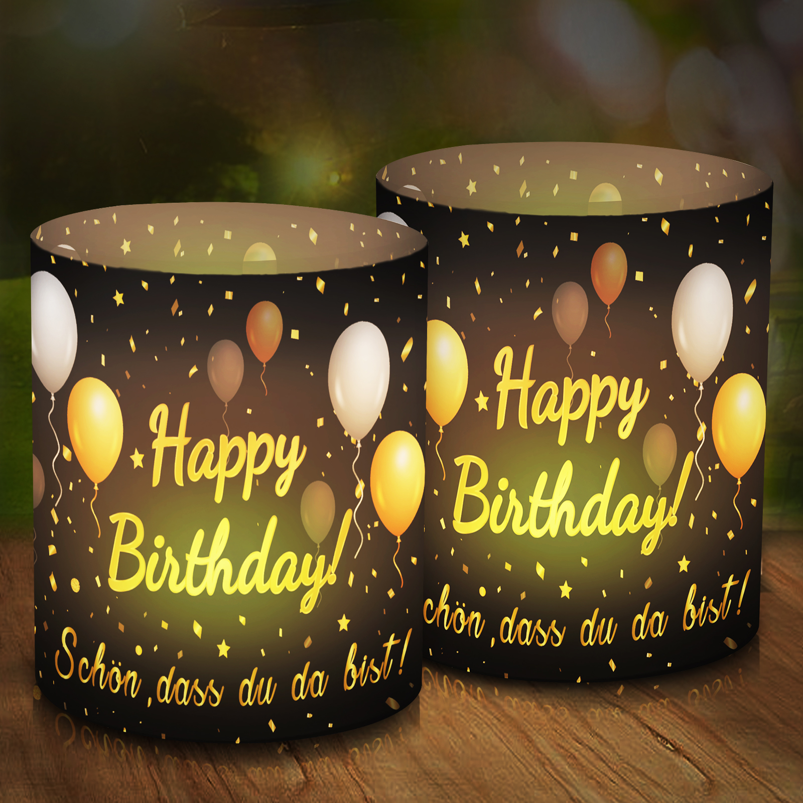 Candle Quotes - 12pcs Happy Birthday Candle Table Decoration