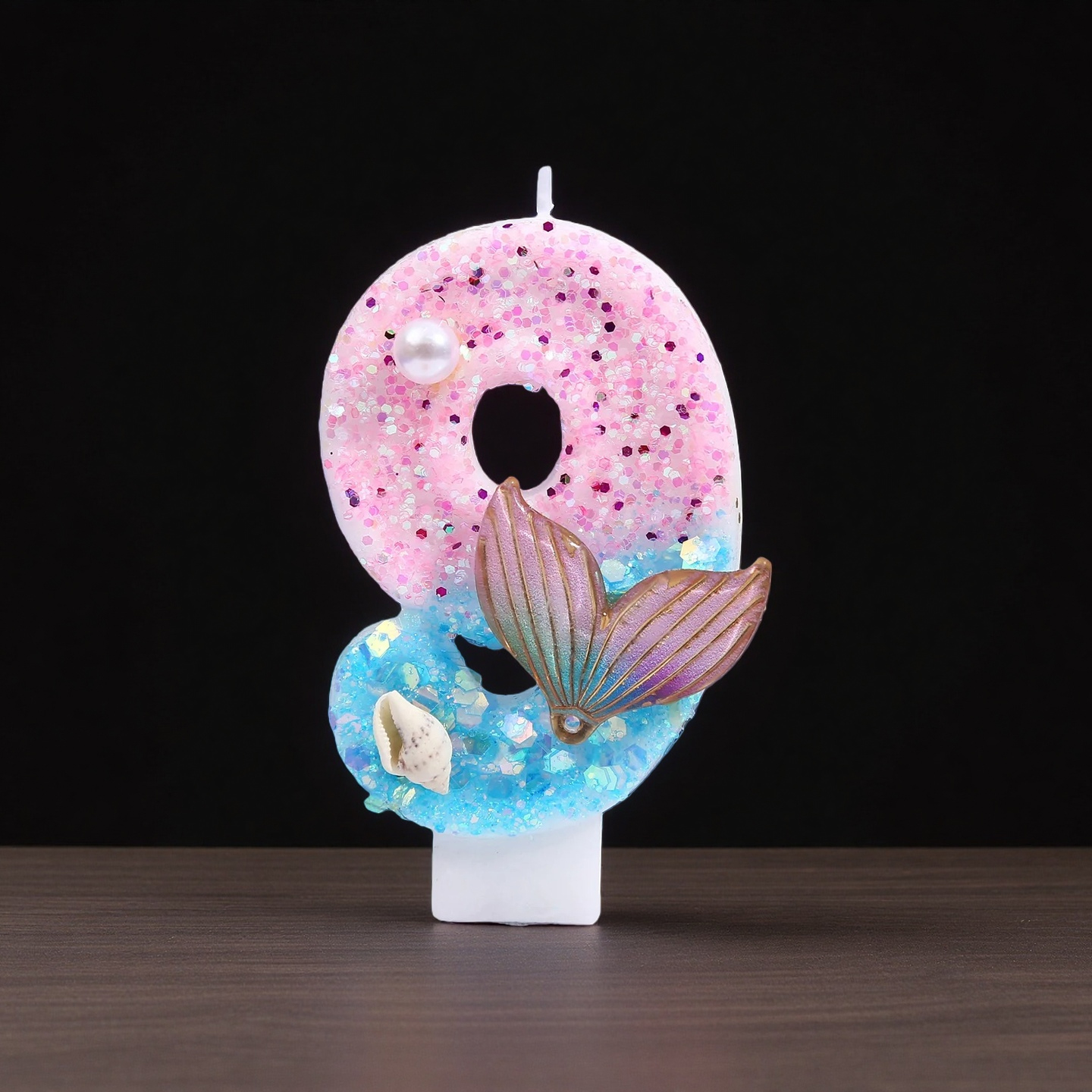 Gradient Blue Shell Pearl Crea - Candle Supplies In ulasan dan harga