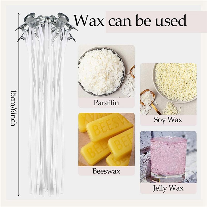 2026 + 1000 Pieces Cotton Cand - Cotton Wick 6 Inch ulasan dan harga