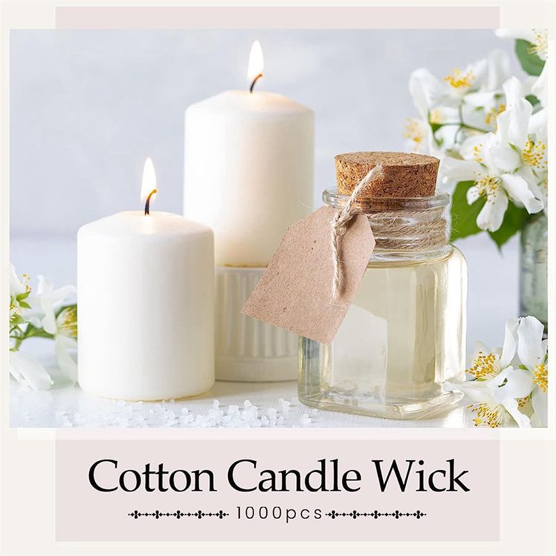 2026 + 1000 Pieces Cotton Cand - Cotton Wick 6 Inch ulasan dan harga