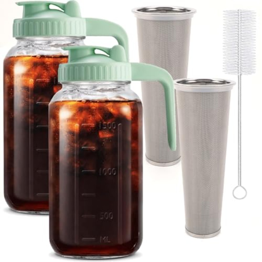 Set of Cold Brew Coffee Maker  - Pour Spout Pitcher ulasan dan harga