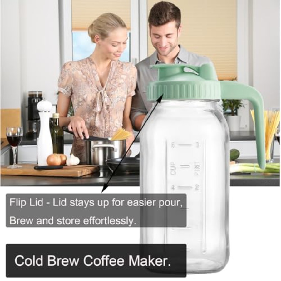 Set of Cold Brew Coffee Maker  - Pour Spout Pitcher ulasan dan harga