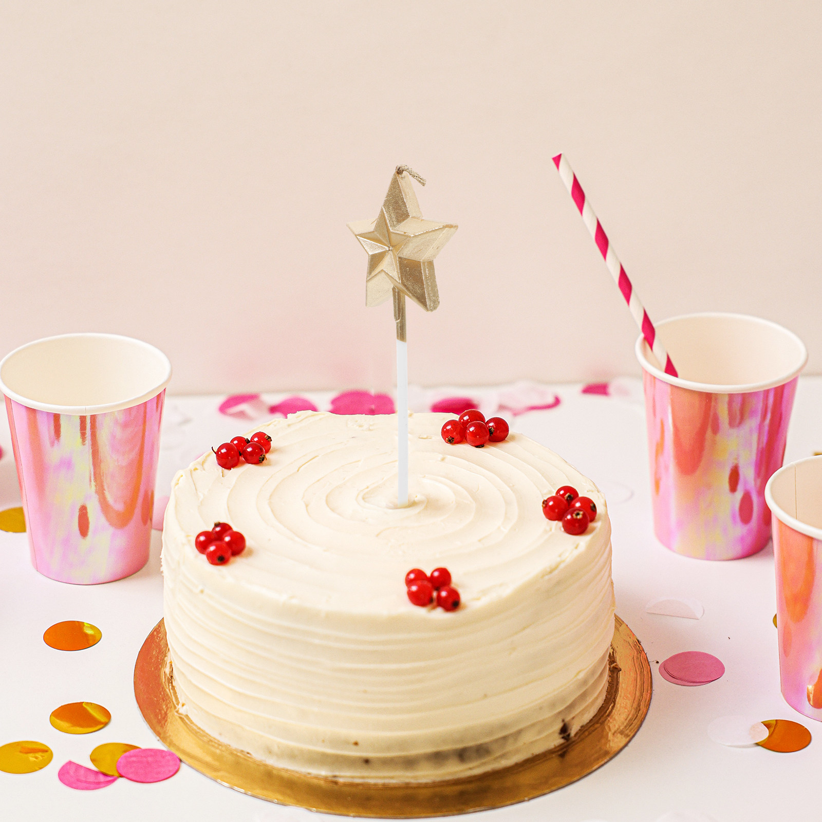 8Pcs Star Birthday Candles Met - Candle Supplies In ulasan dan harga