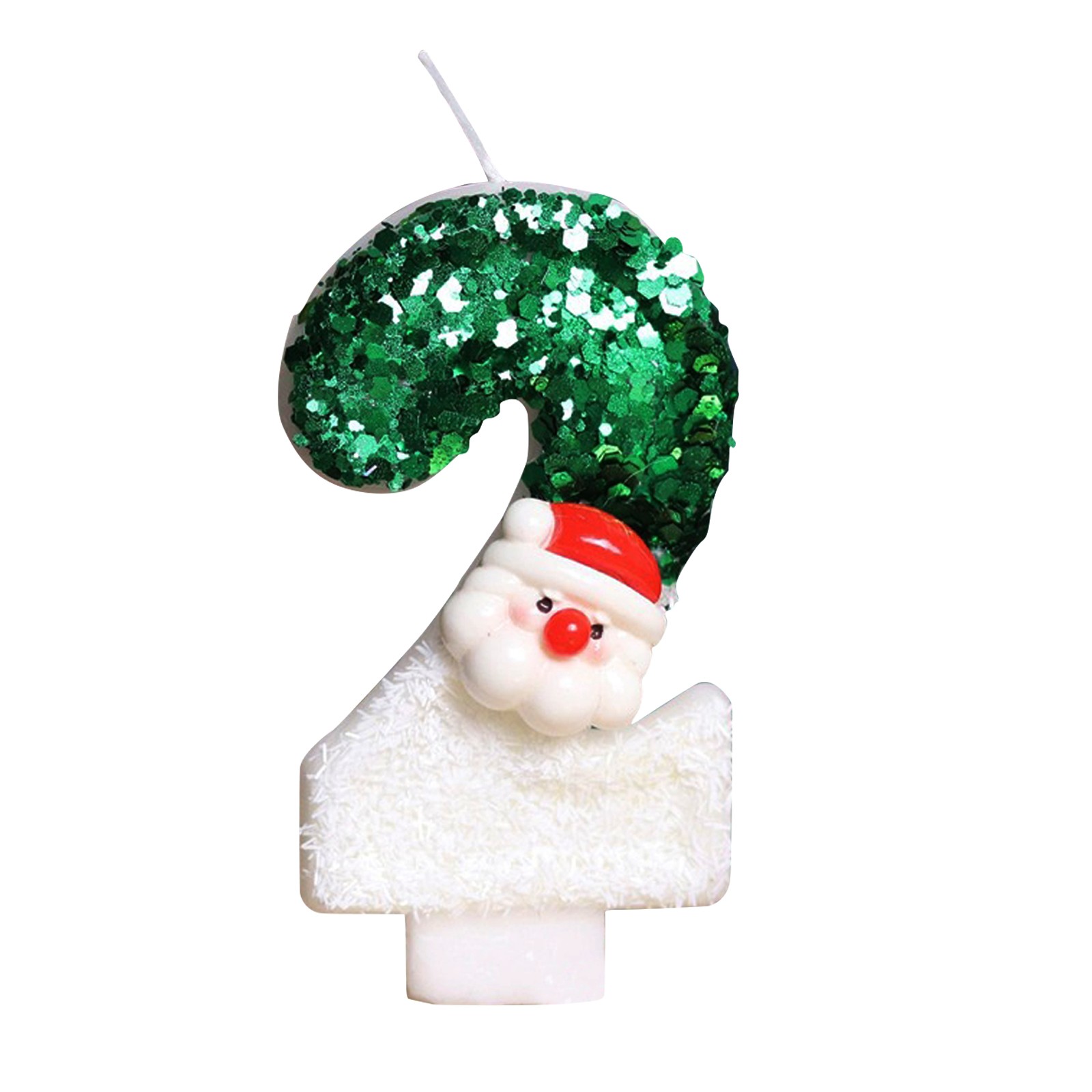 0-9 Numbers Santa Claus Cake C - Candle Supplies In ulasan dan harga