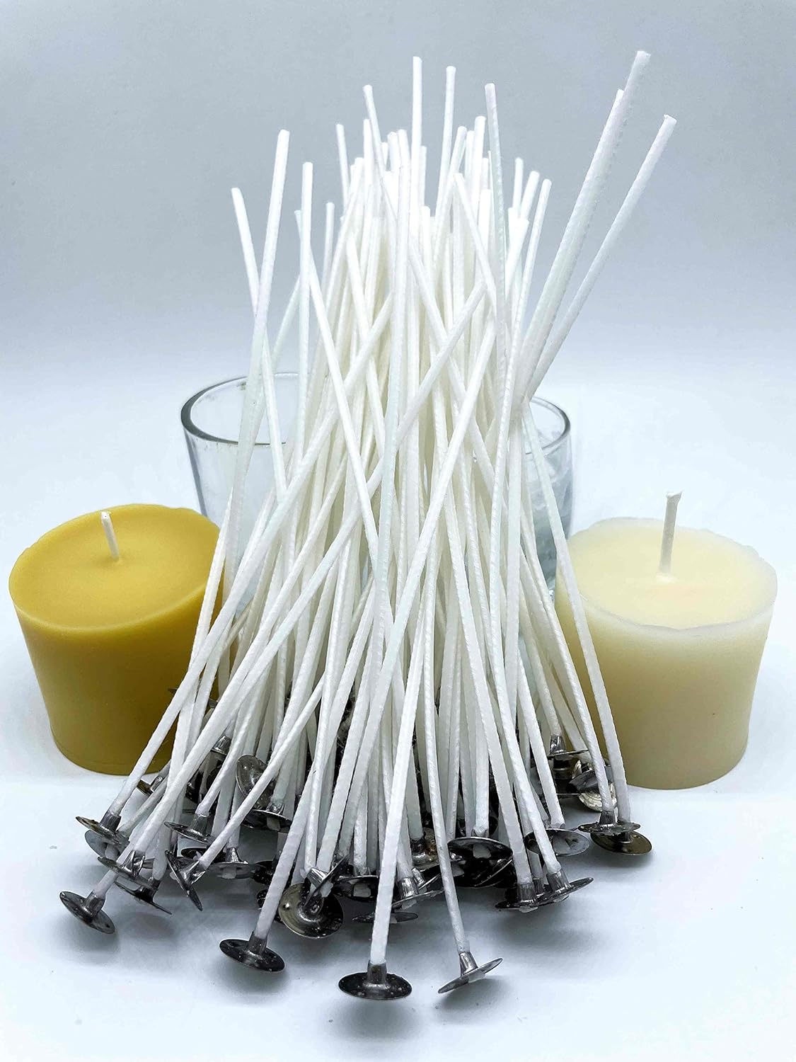100 Pre-Waxed Cotton Candle Wi - Cotton Wick 6 Inch ulasan dan harga