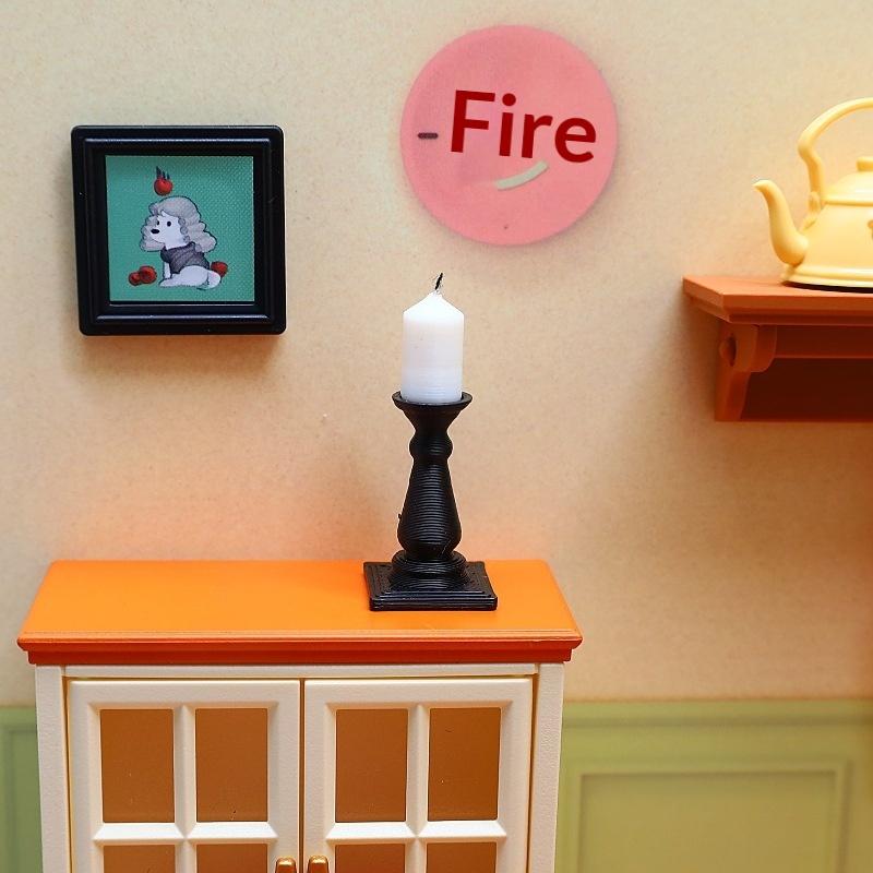 4Pcs 1/12 Dollhouse Mini Simul - Candle Quotes ulasan dan harga