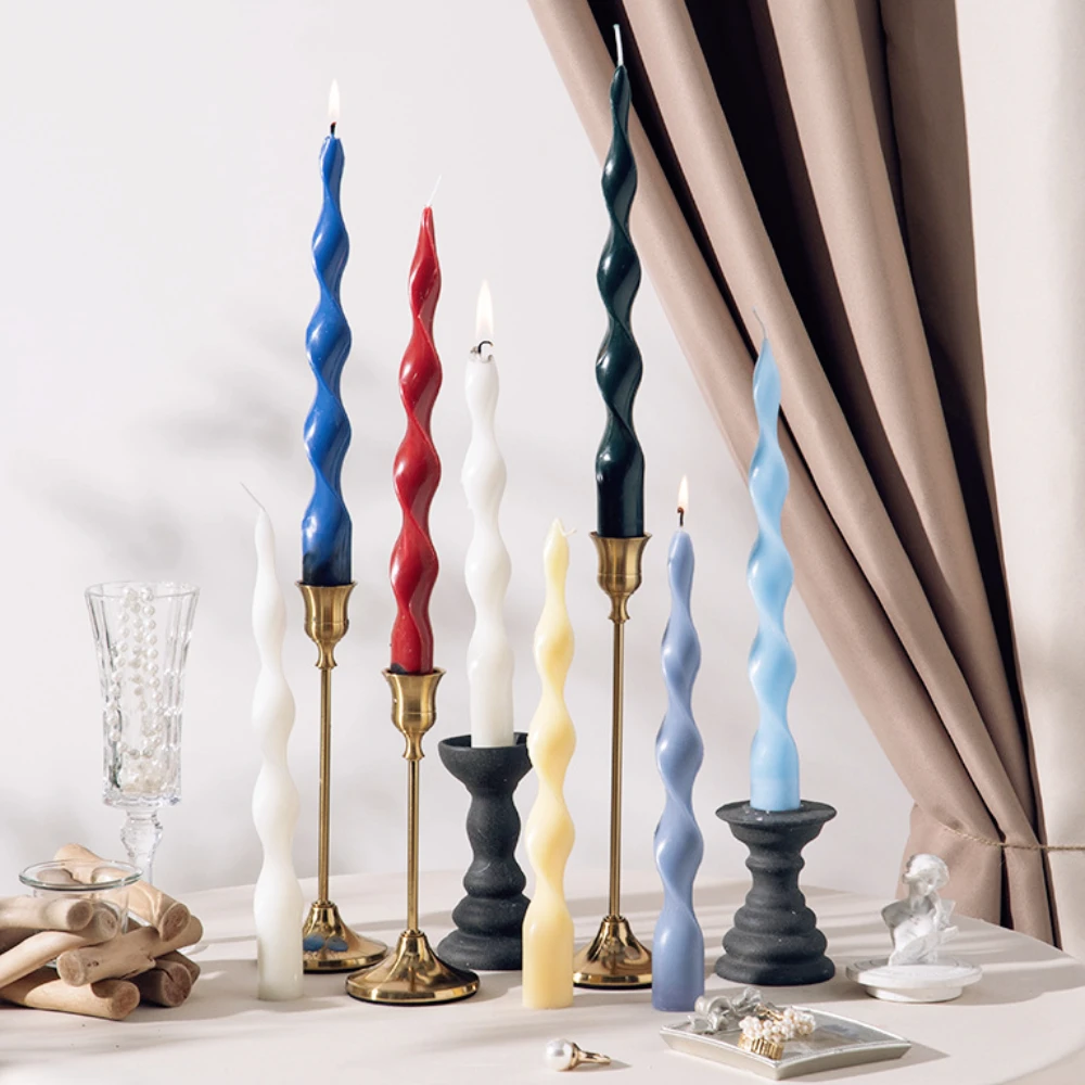 Screw Long Pole Candles Acryli - Candle Quotes ulasan dan harga