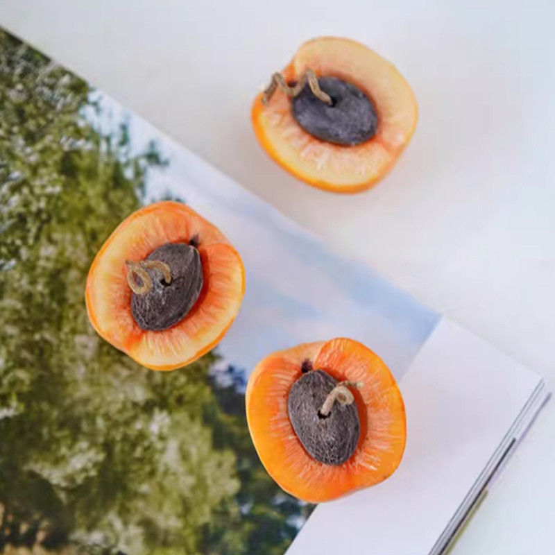 3D Apricot Fruit Candle Silico - Candle Supplies In ulasan dan harga