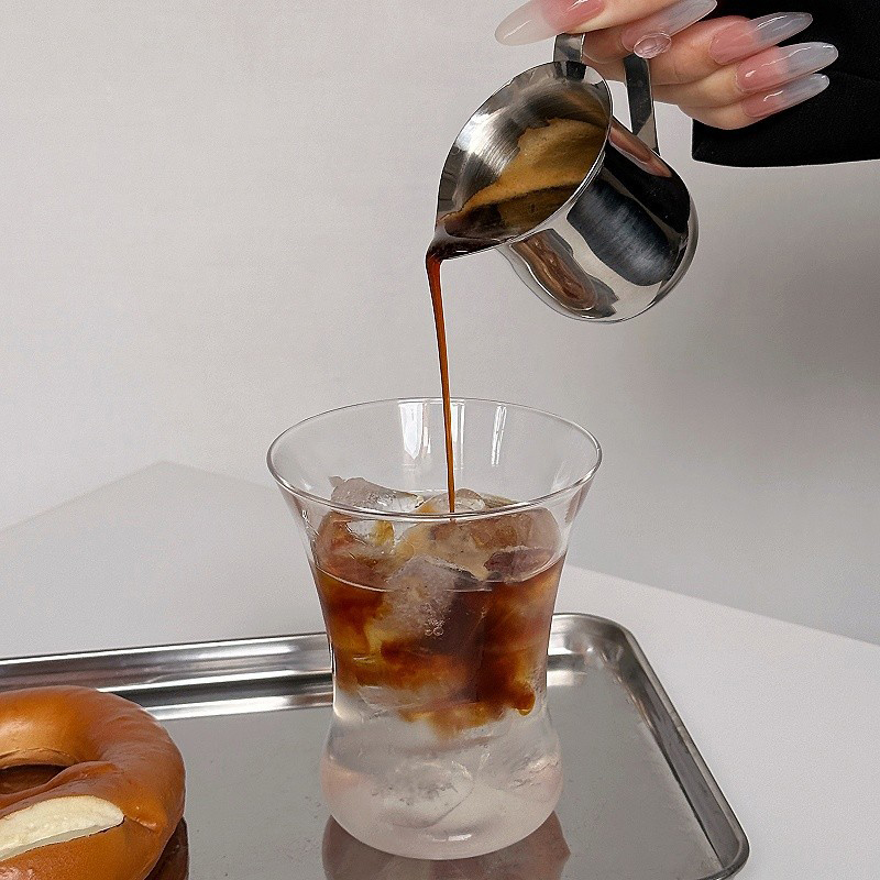 Coffee Milk Frothing Pitcher C - Pour Spout Pitcher ulasan dan harga