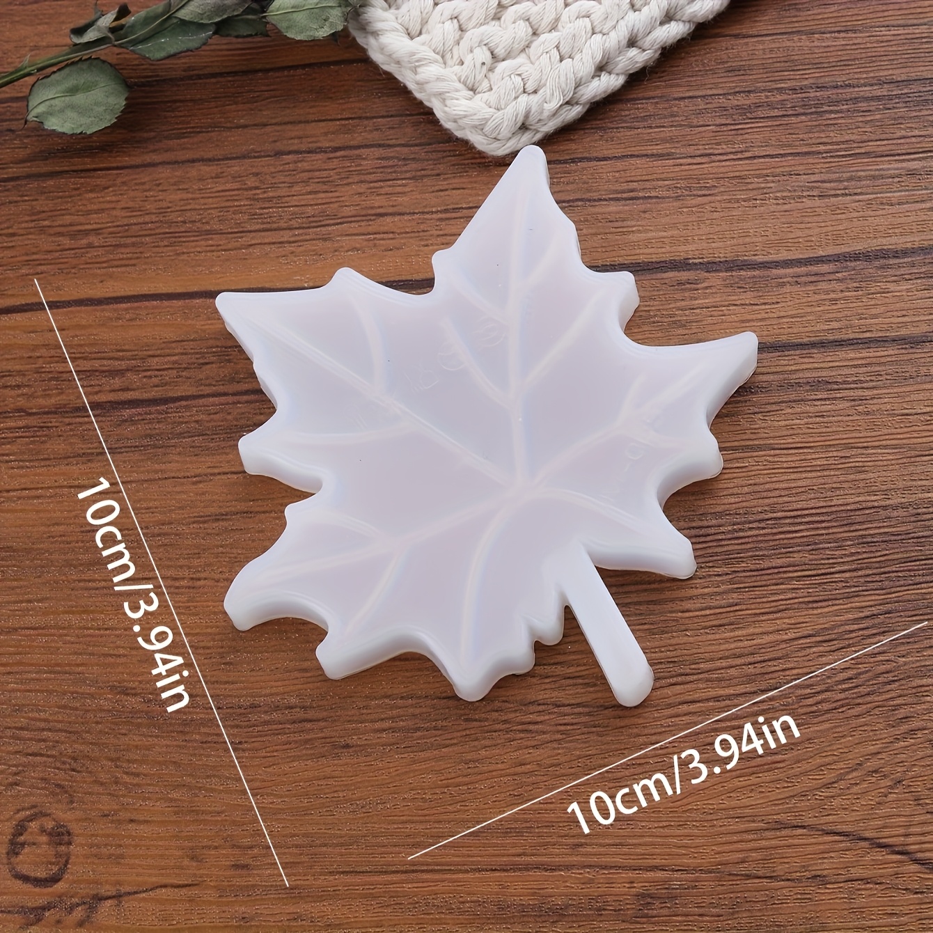 1PC Maple Leaf shaped Silicone - Candle Supplies In ulasan dan harga
