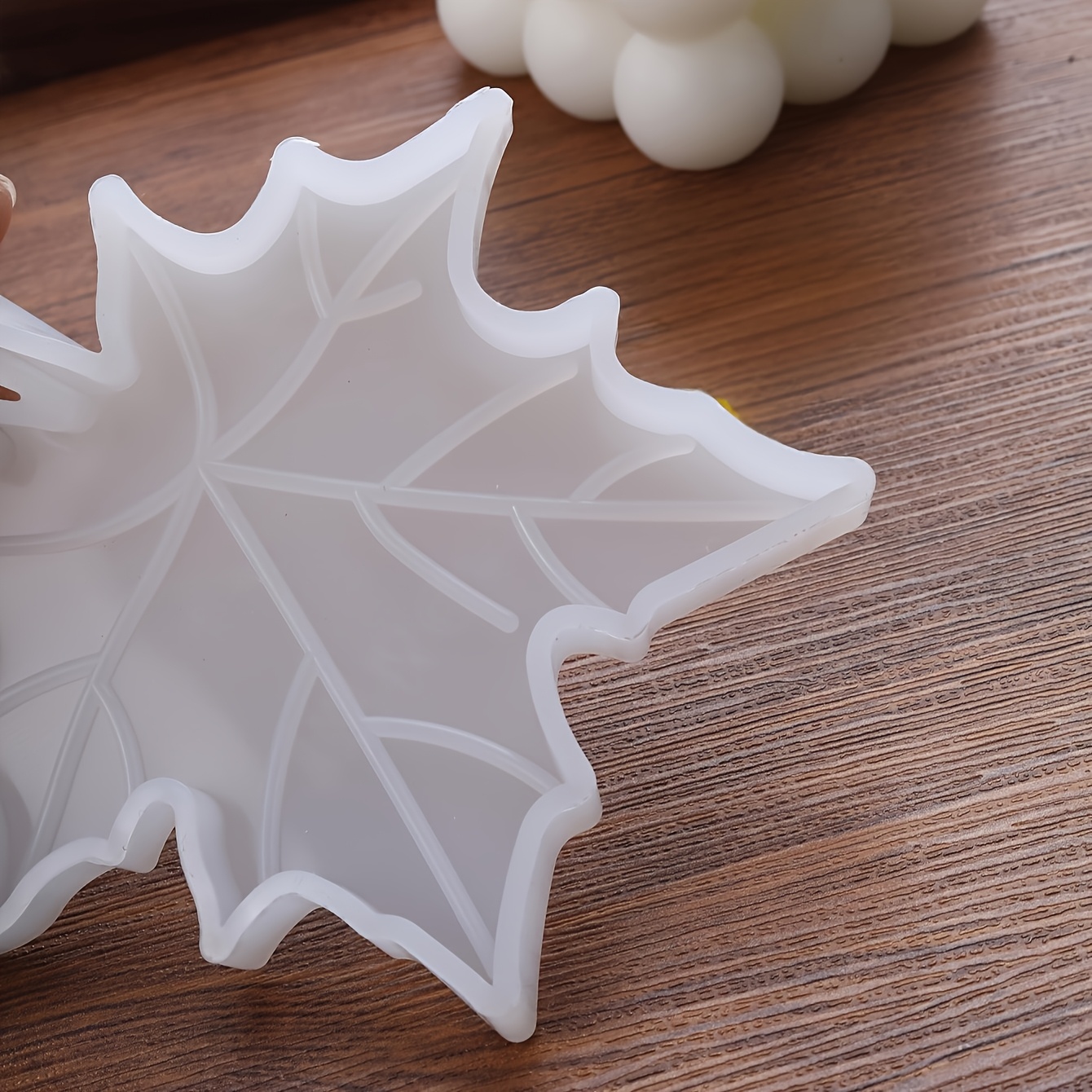 1PC Maple Leaf shaped Silicone - Candle Supplies In ulasan dan harga