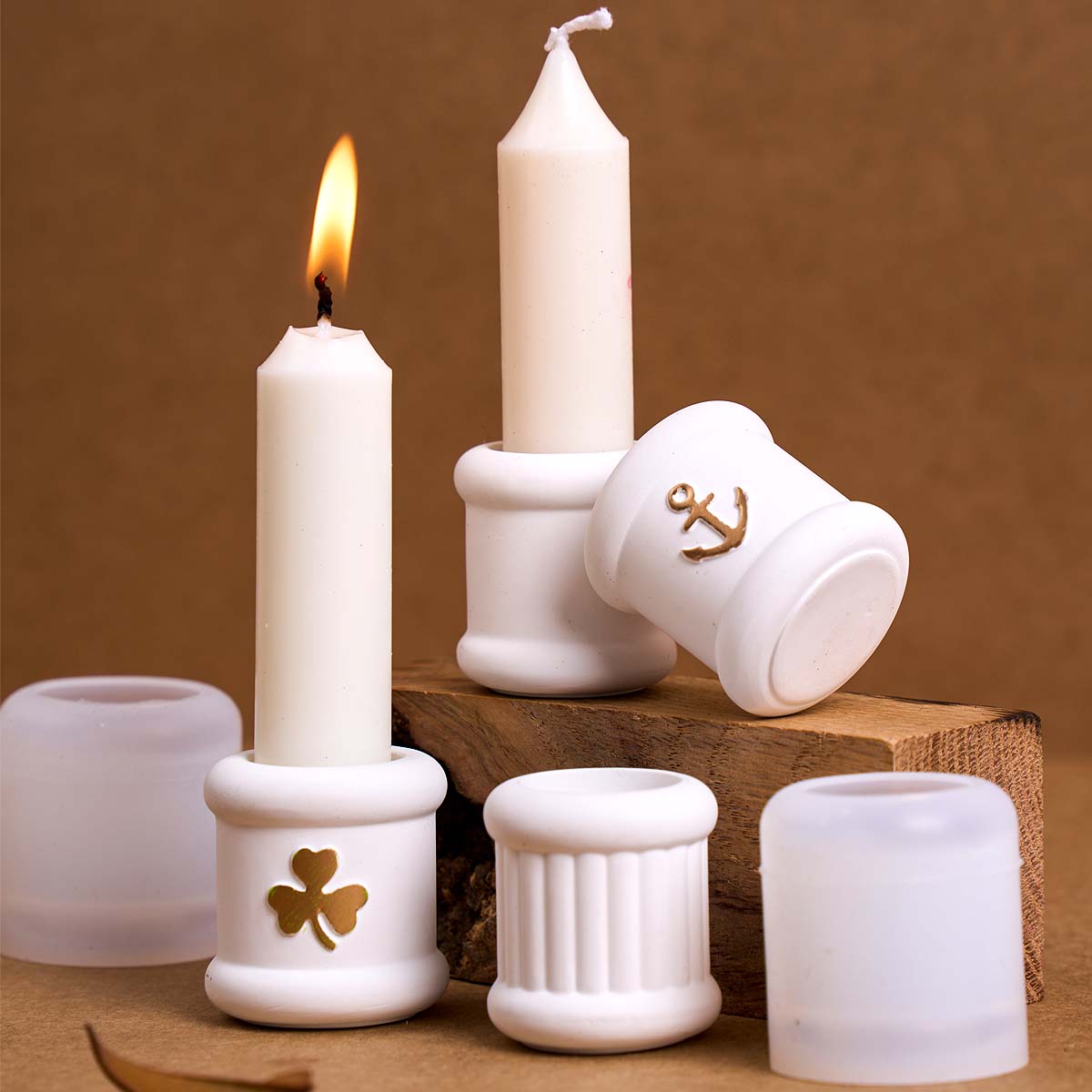 Clover Love Anchor Candlestick - Candle Quotes ulasan dan harga