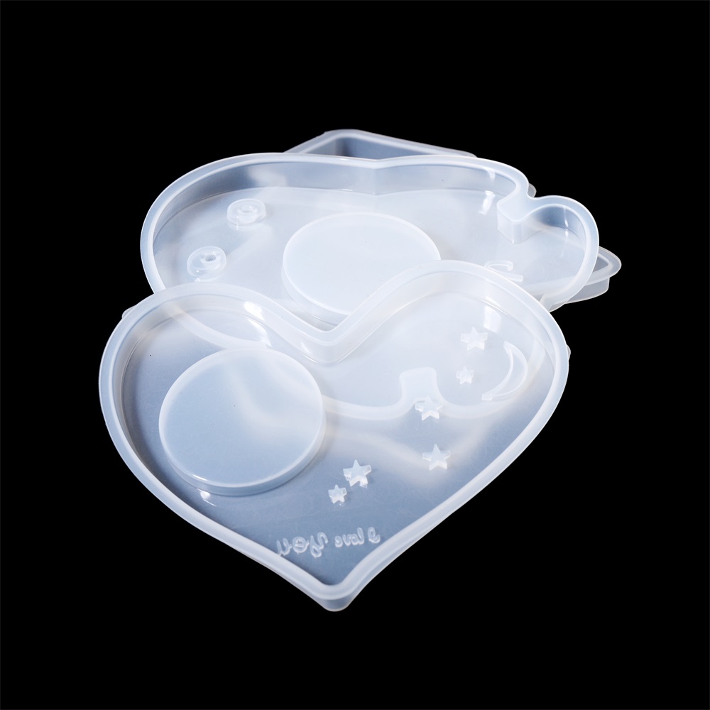 Oval Candlestick Silicone Hear - Candle Quotes ulasan dan harga