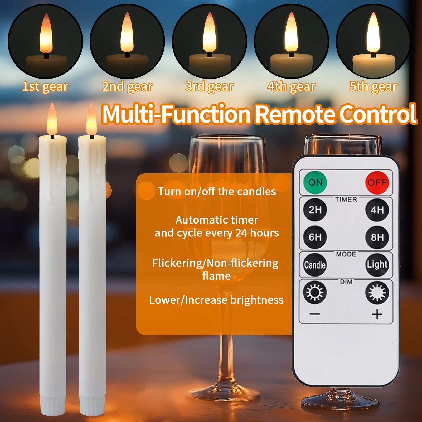 Rechargeable Flameless Timer R - Candle Quotes ulasan dan harga