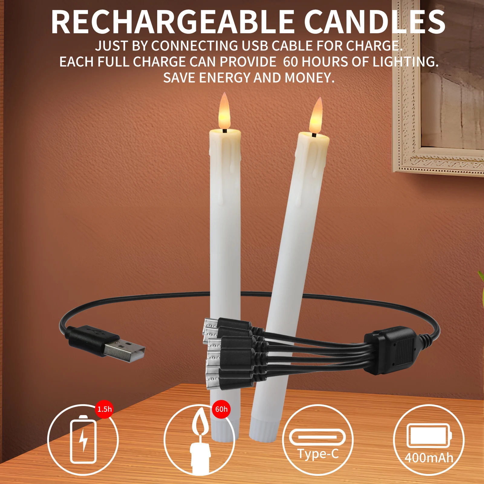 Rechargeable Flameless Timer R - Candle Quotes ulasan dan harga