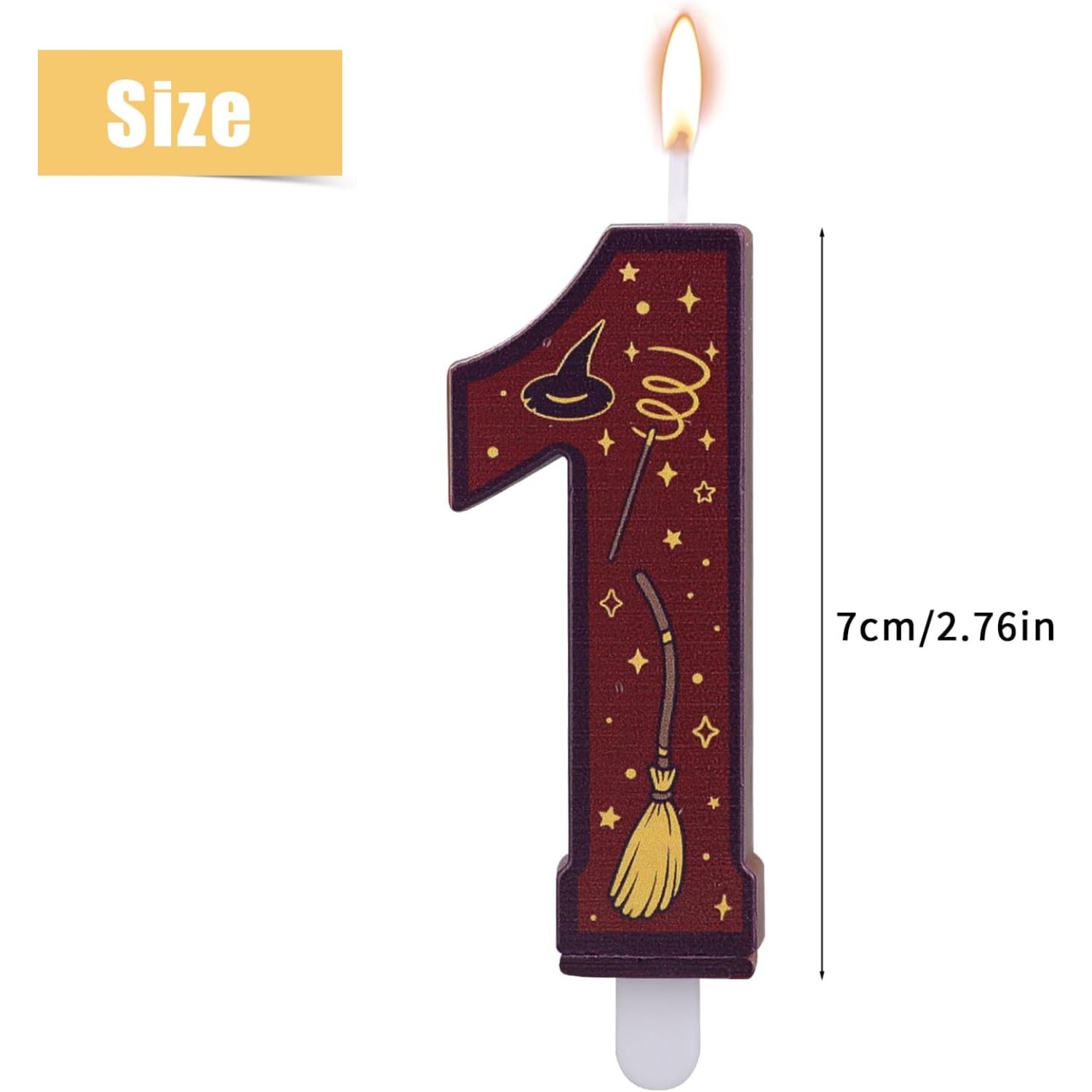 1 Set Number 0-9 Magical Theme - Candle Supplies In ulasan dan harga
