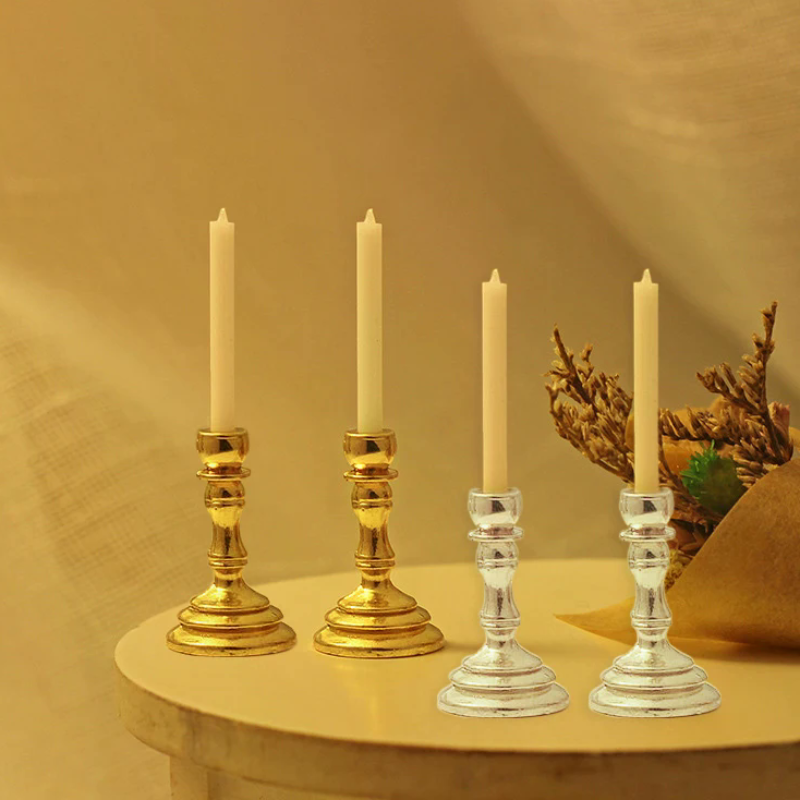 New 1Pair 1:12 Dollhouse Minia - Candle Quotes ulasan dan harga