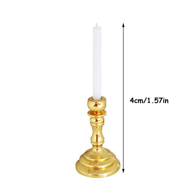 ⭐ 1Pair 1:12 Dollhouse Miniatu - Candle Quotes ulasan dan harga