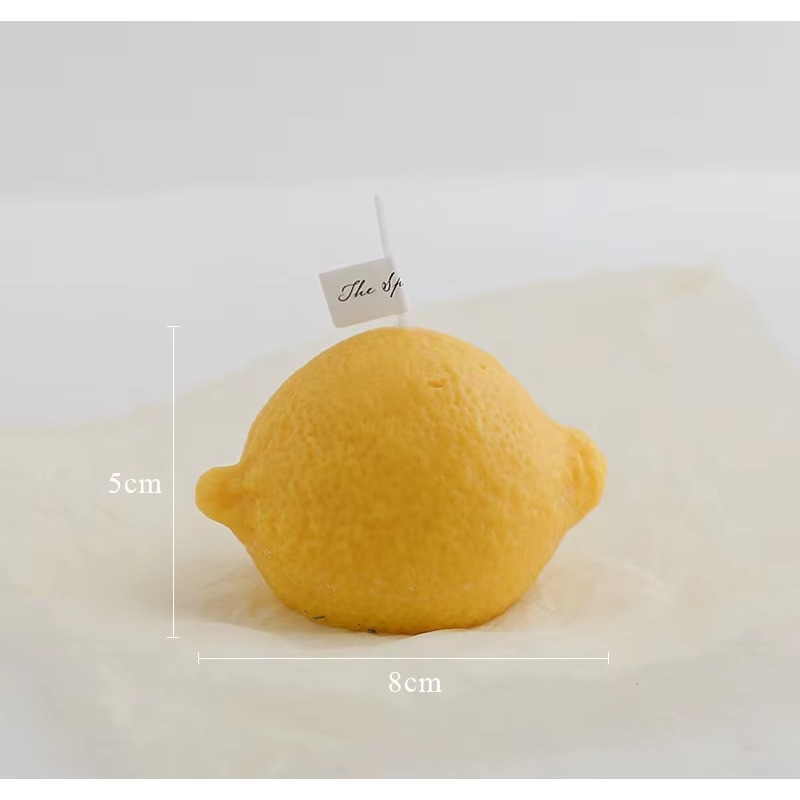 Custom Home Decoration Lemon C - Candle Supplies In ulasan dan harga