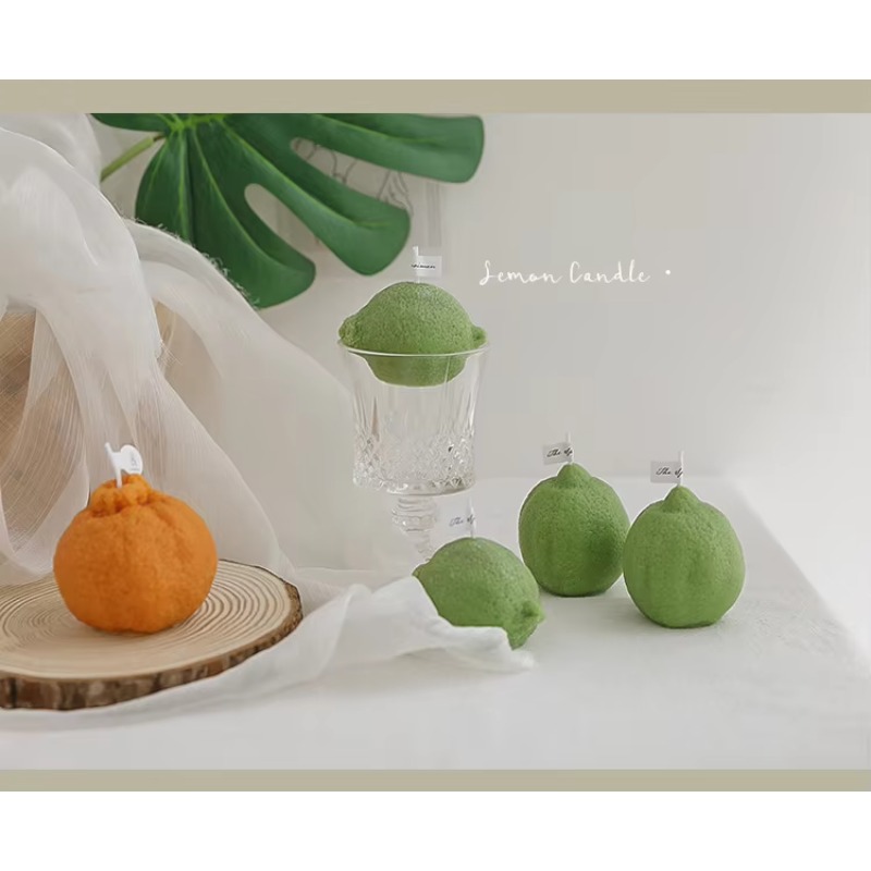 Custom Home Decoration Lemon C - Candle Supplies In ulasan dan harga